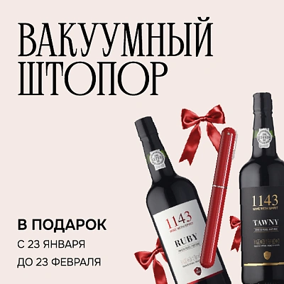 ВАКУУМНЫЙ ШТОПОР В ПОДАРОК