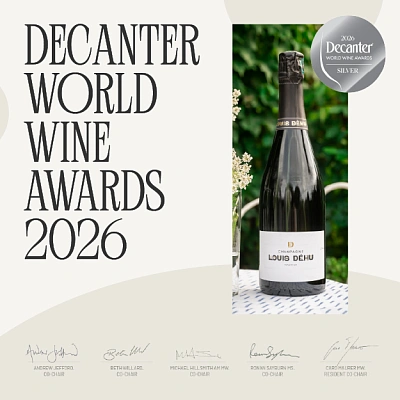 Шампанское Louis Dehu на конкурсе Decanter World Wine Awards 2026